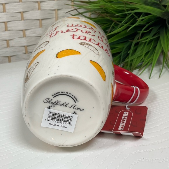 NWT- Sheffield Home Taco Themed Coffee|Tea Mug w/Lid - Picture 4 of 5